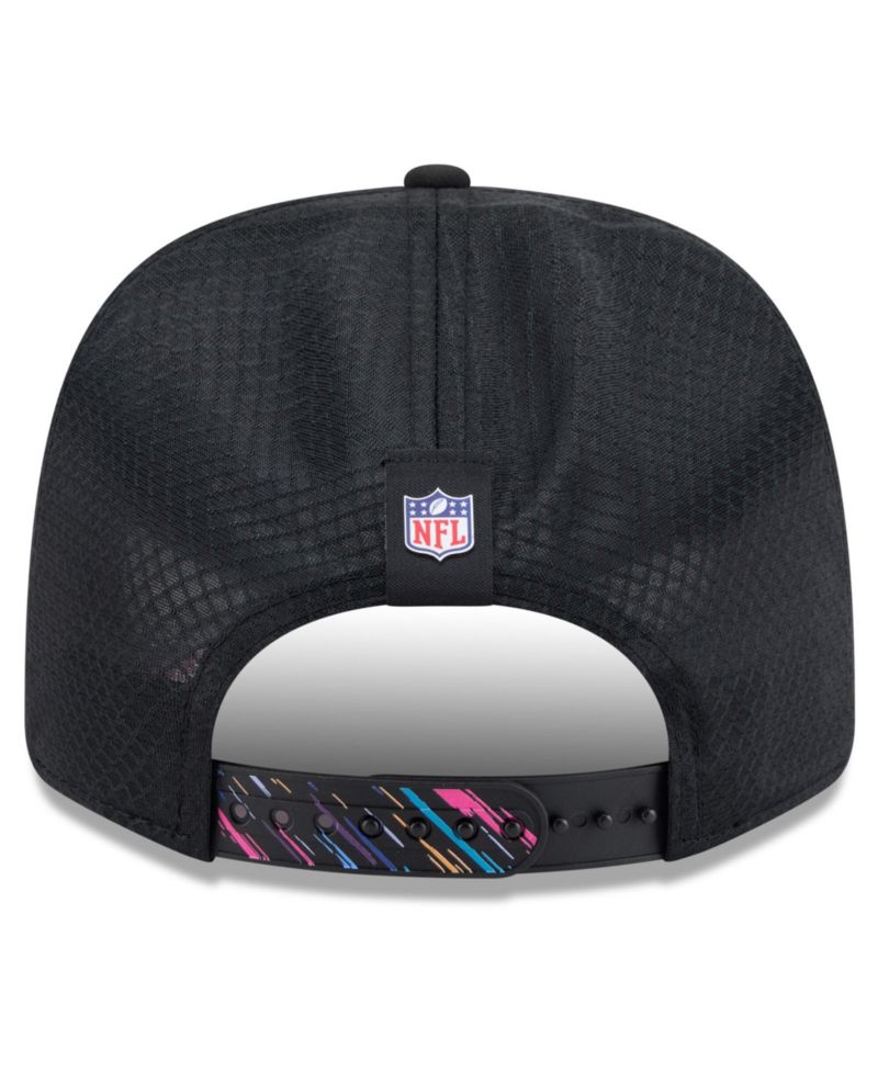 Men's Black New York Jets 2026 NFL Cruical Catch 9SEVENTY Adjustable Trucker Hat