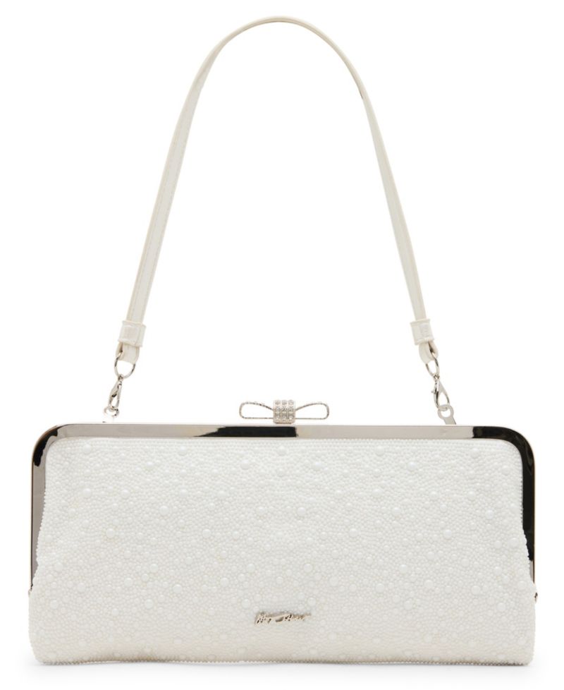 Imitation Pearl Small Shoulder Handbag