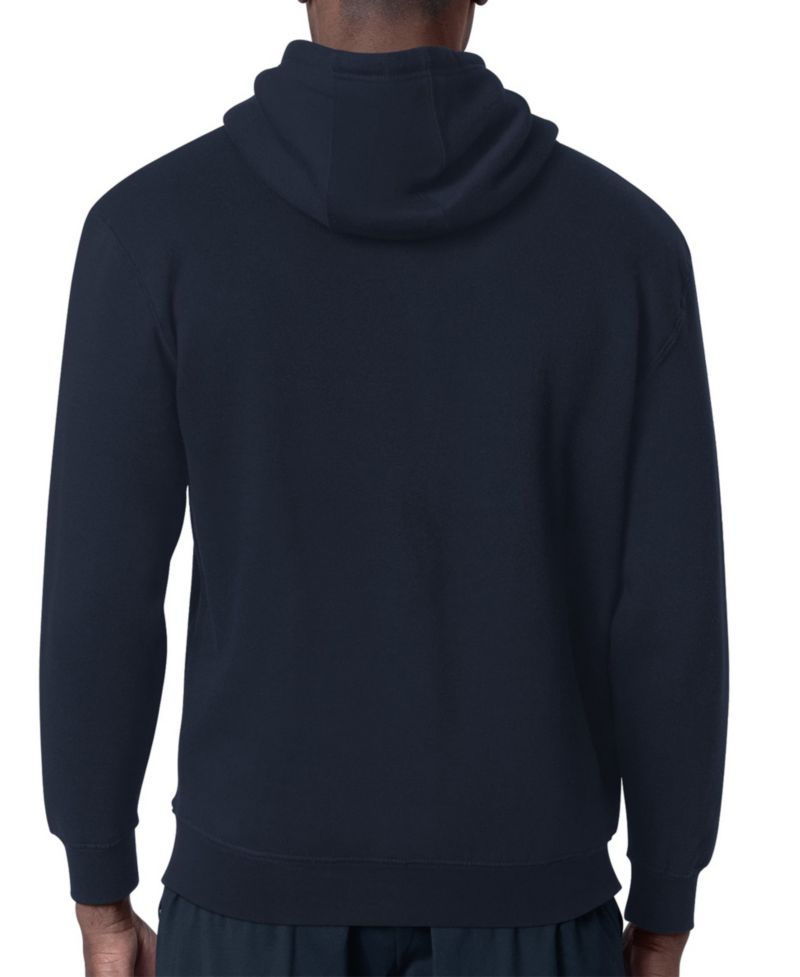 Men's Navy Houston Astros Distressed Fleece Pullover Hoodie