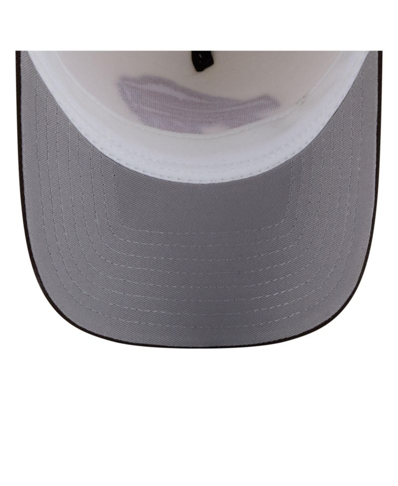 Men's Cream/Brown Buffalo Bills Pumpkin Spice A-Frame 9FORTY Adjustable Hat
