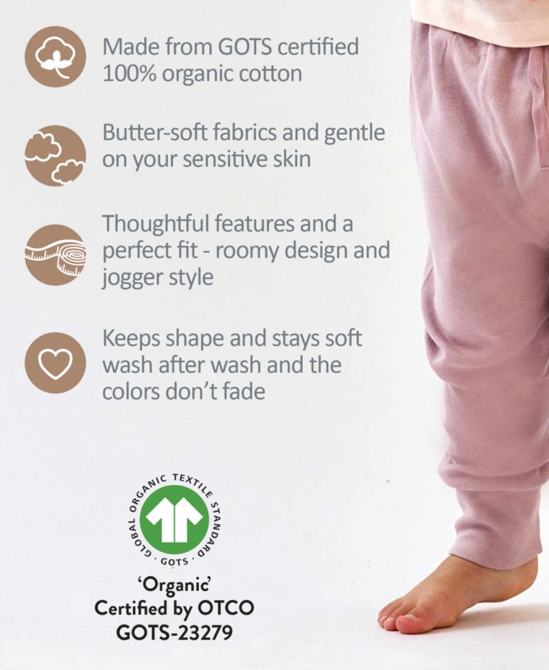 Baby Boys' and Girls' Jogger Pants, 4-Pack