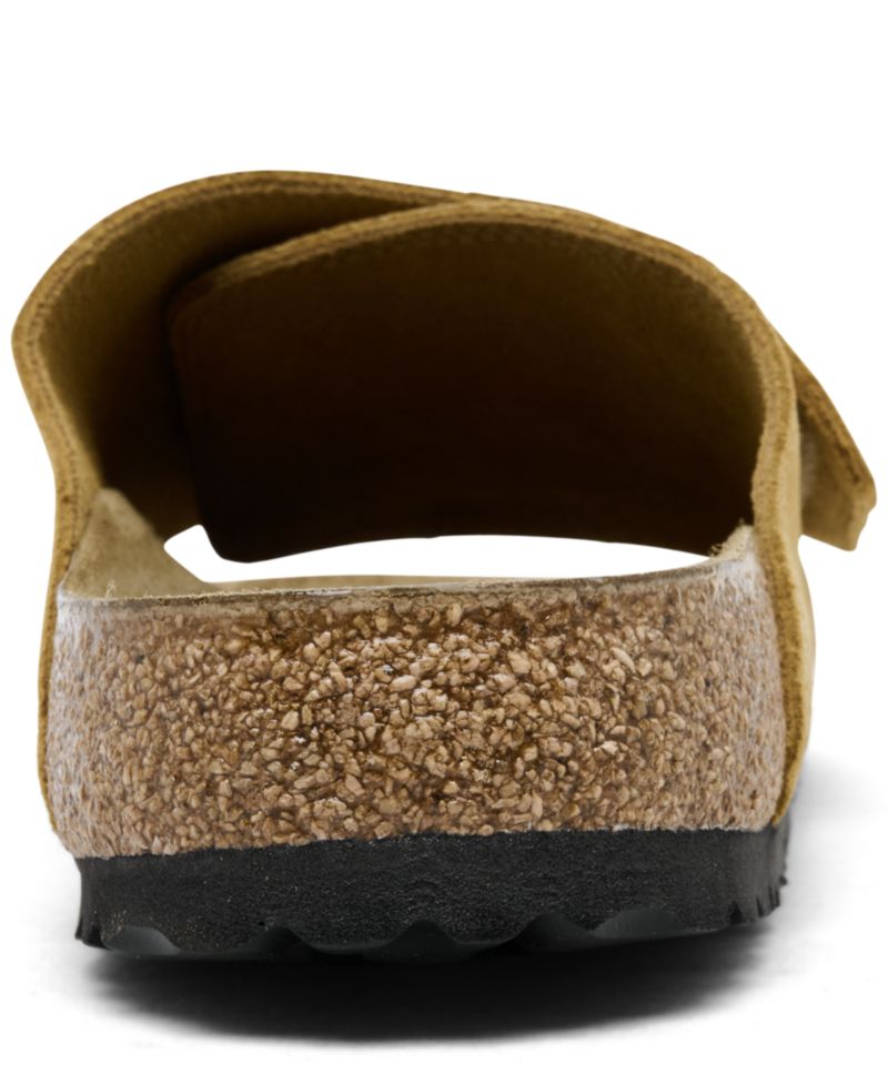 Men's Solana Suede Leather Slide Sandals from Finish Line