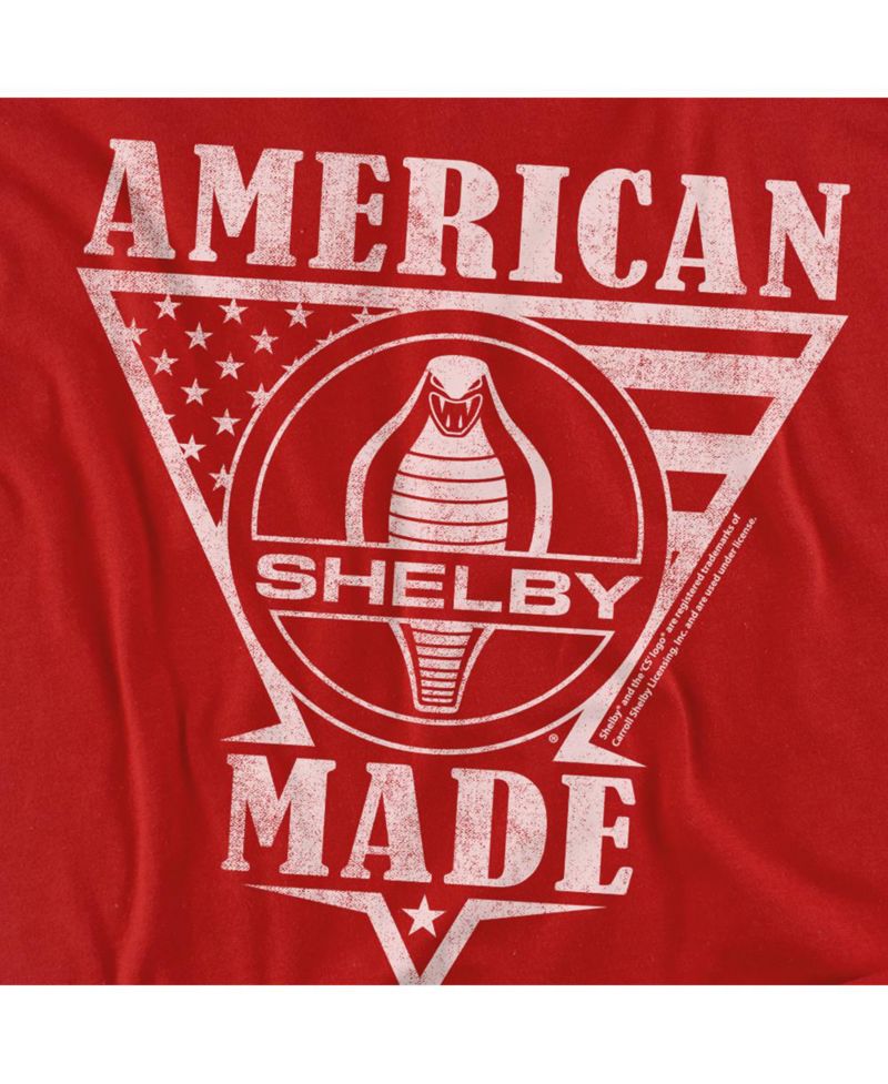 Men's Carroll Shelby American Made Flag T-Shirt