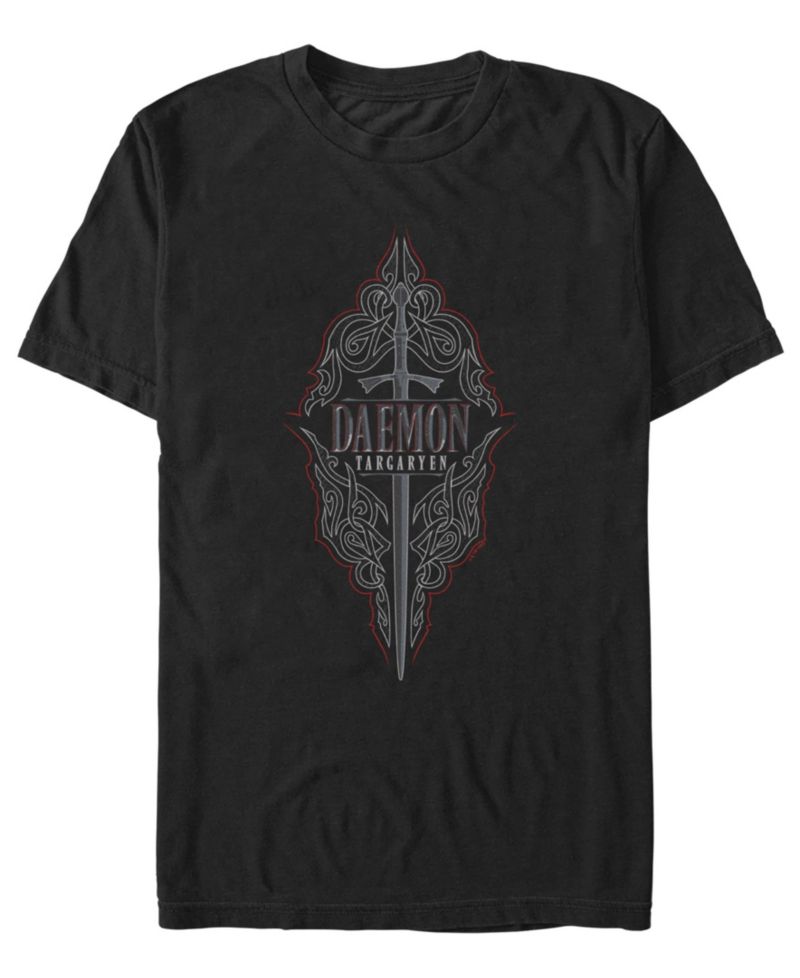 Men's House of the Dragon Daemon Sword Graphic T-Shirt