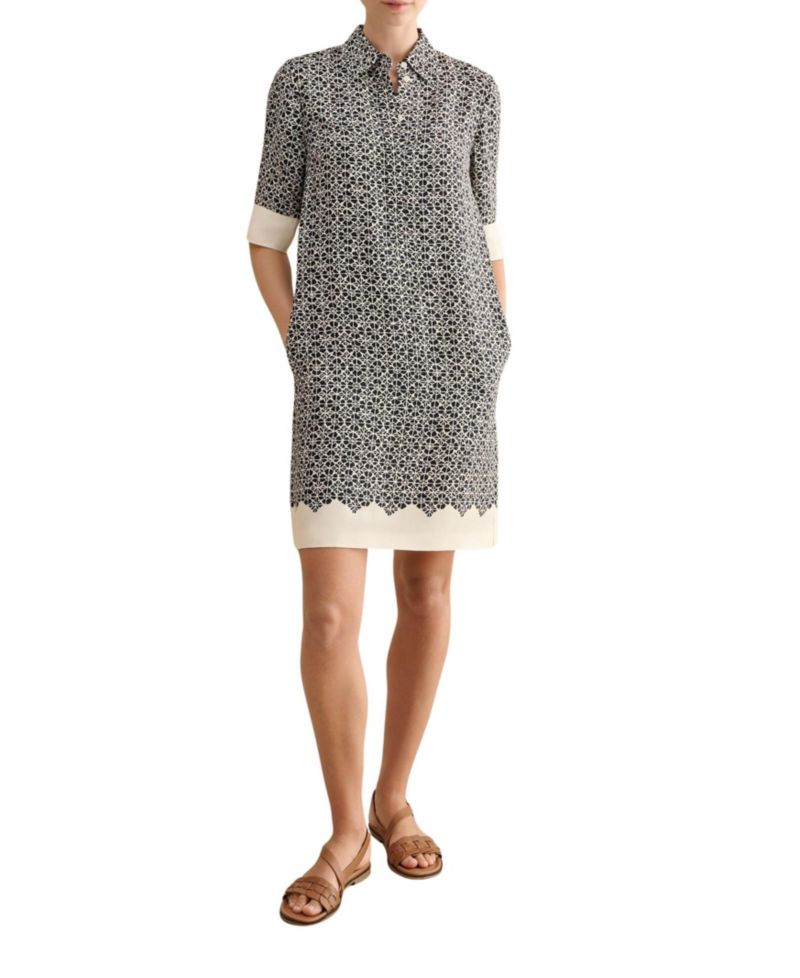 Women's Marciella 3/4 Sleeve Printed Mini Dress