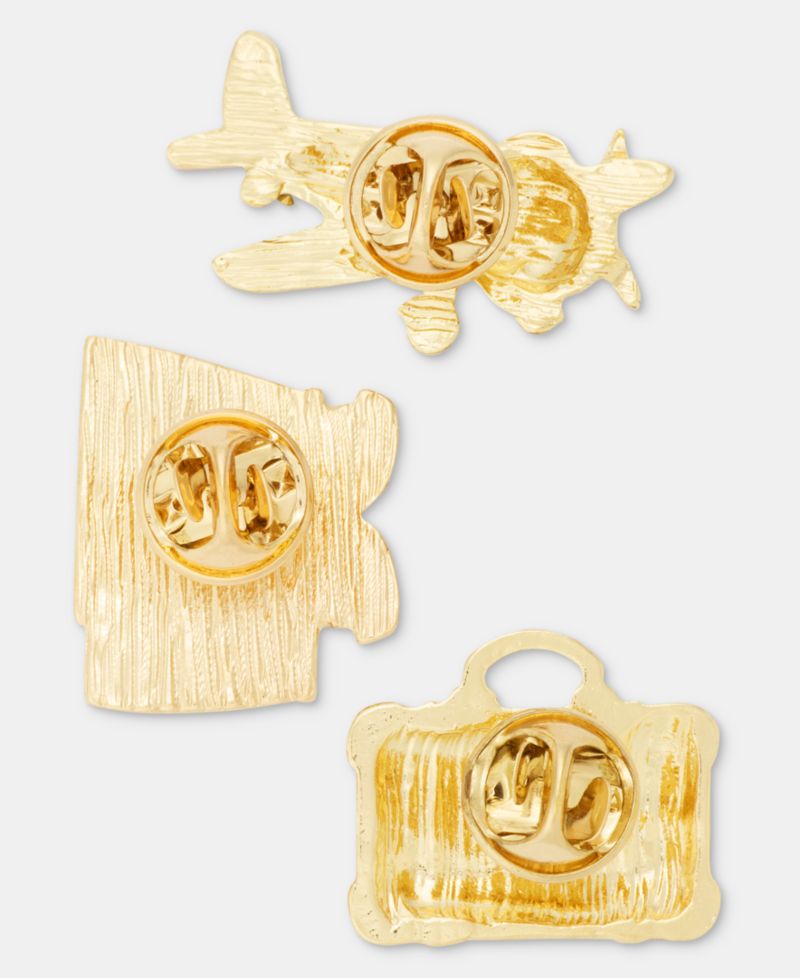 Travel Trio Pins, Set of Three