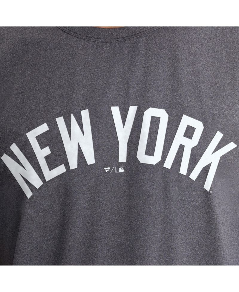 Men's Charcoal New York Yankees Clutch Winning Edge T-Shirt