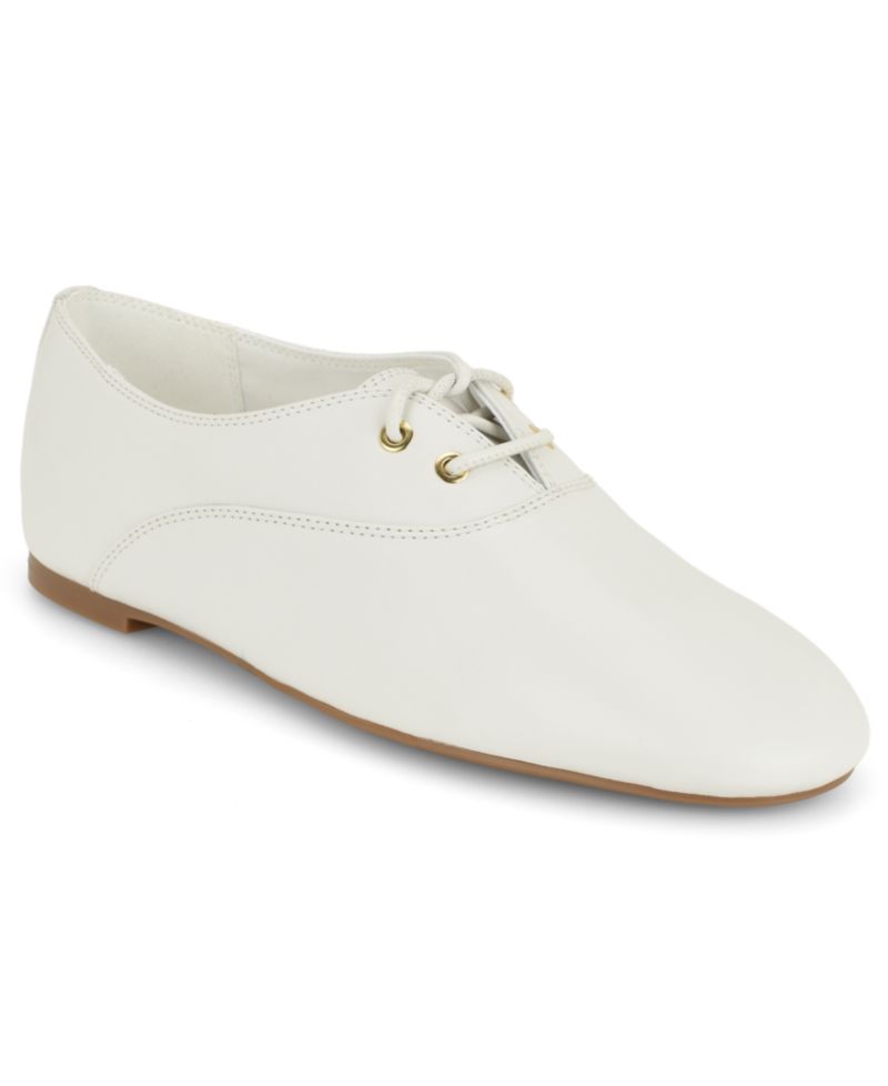 Women's Jazzy Leather Lace-up Oxford Flats