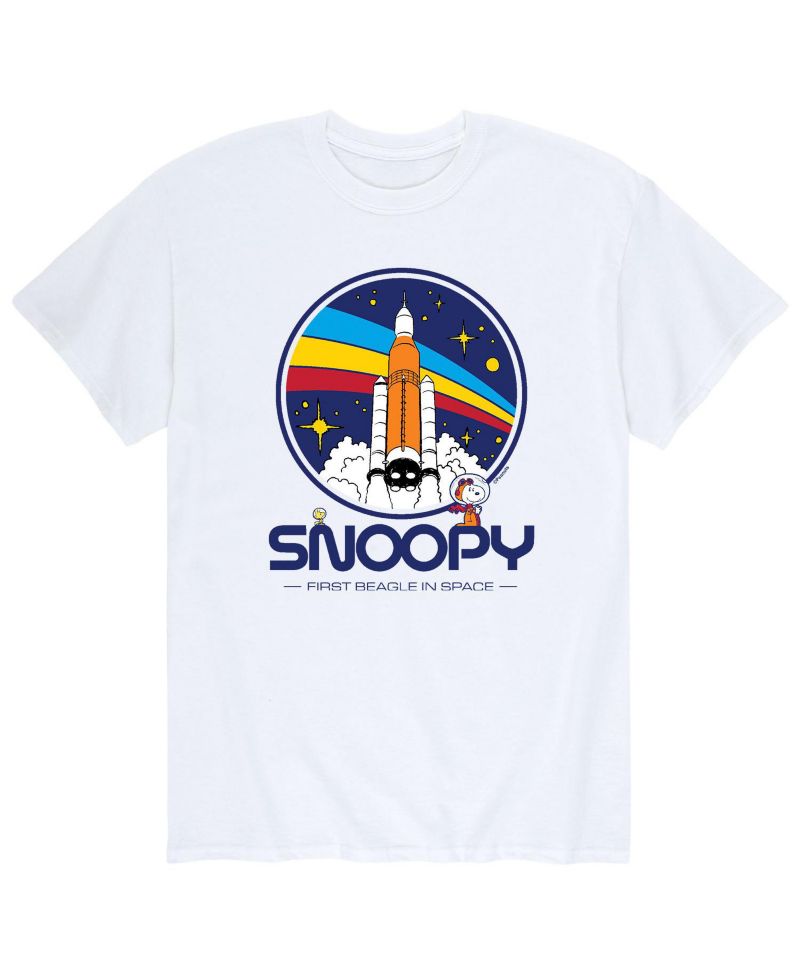 Men's Peanuts Snoppy Rocket T-Shirt