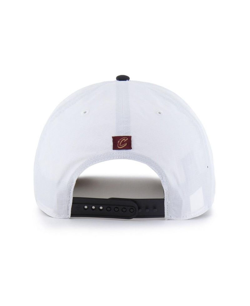 Men's White Cleveland Cavaliers Brrr&deg; Condor Two-Tone Hitch Rope Adjustable Hat