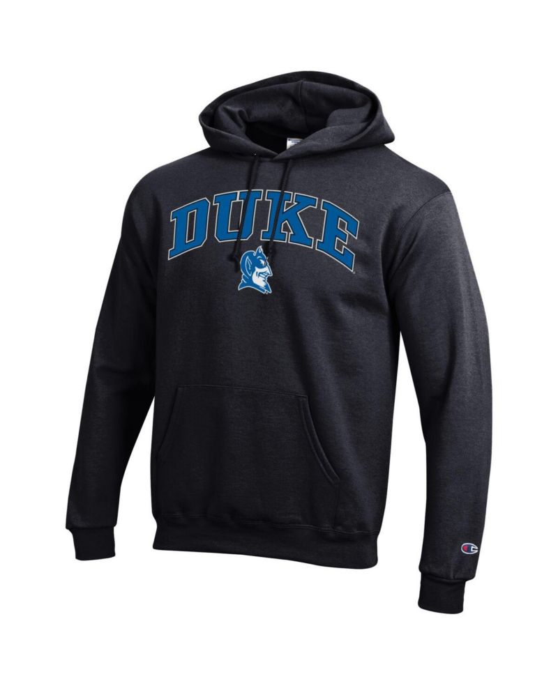 Men's Royal Duke Blue Devils Arch Over Logo Pullover Hoodie