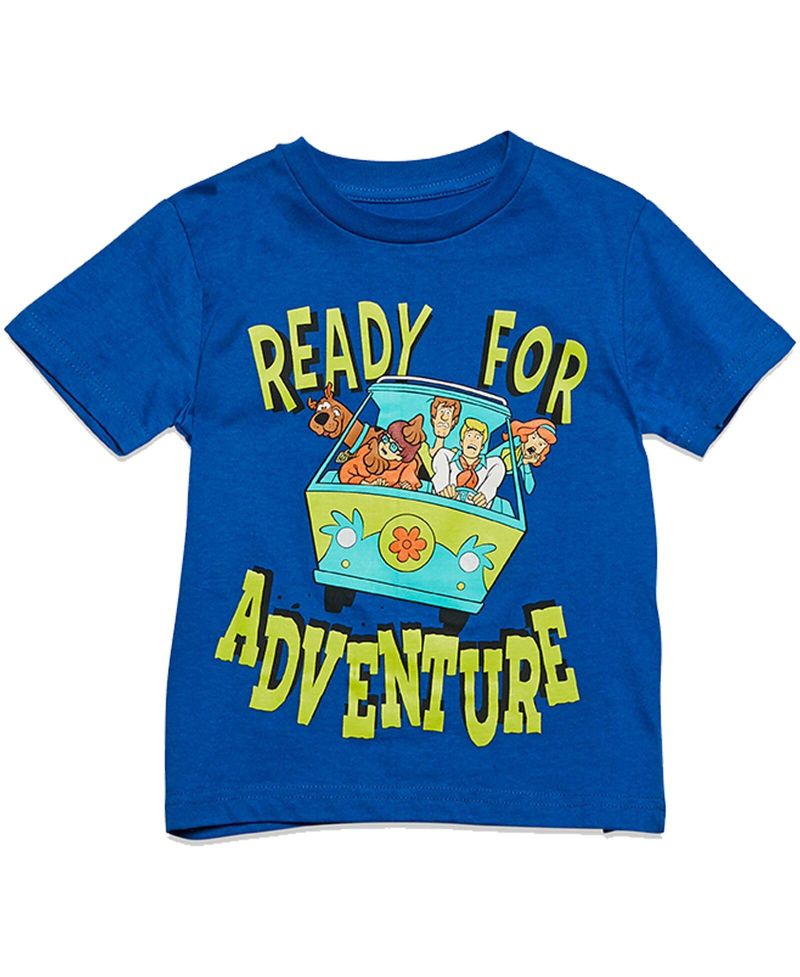 Scooby-Doo Boys 3 Pack Short Sleeve T-Shirt Toddler|Child Boys