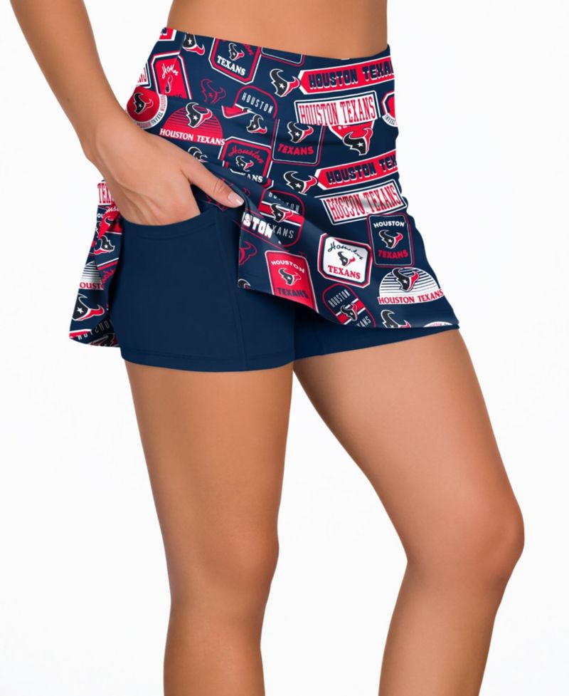 Women's Navy Houston Texans Grady Sleep Skort