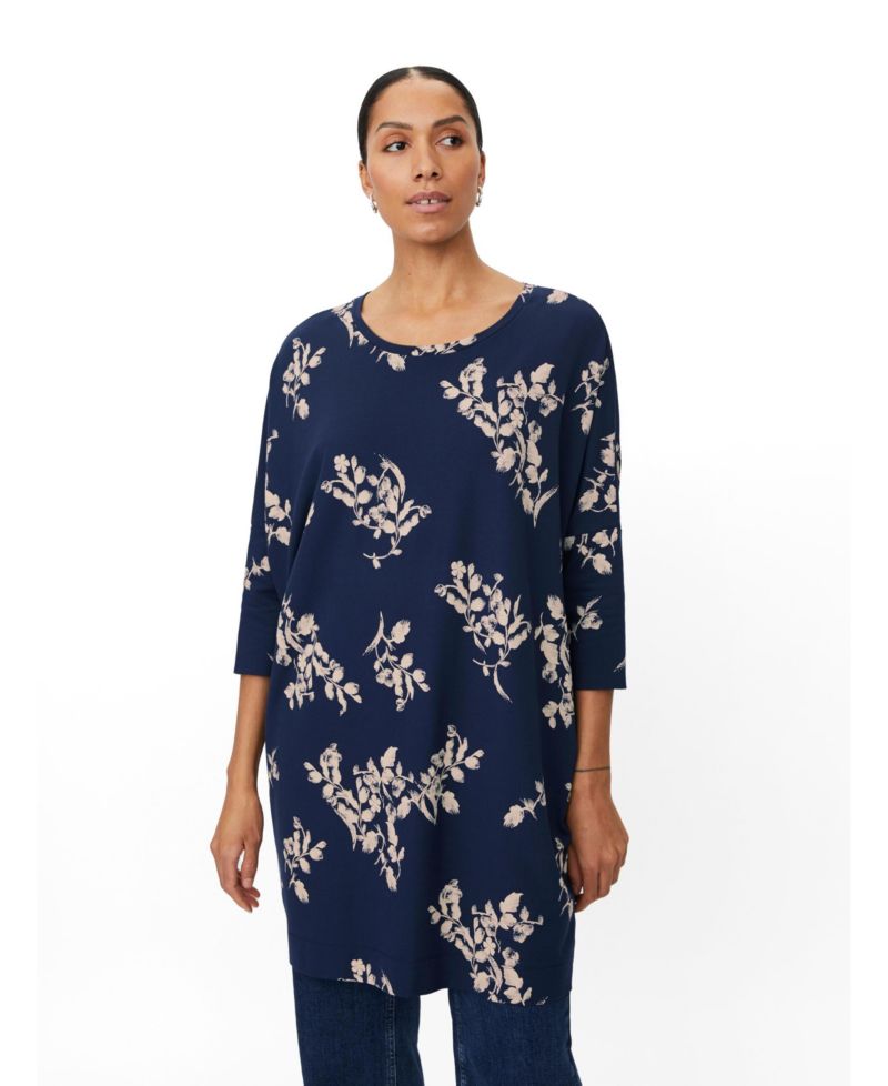 Women's MaGabini Floral 3/4-Sleeve Tunic Top