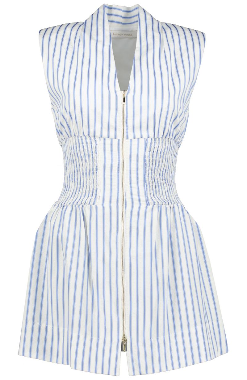 Women's BISHOP + YOUNG Serene Zip Front Mini Dress