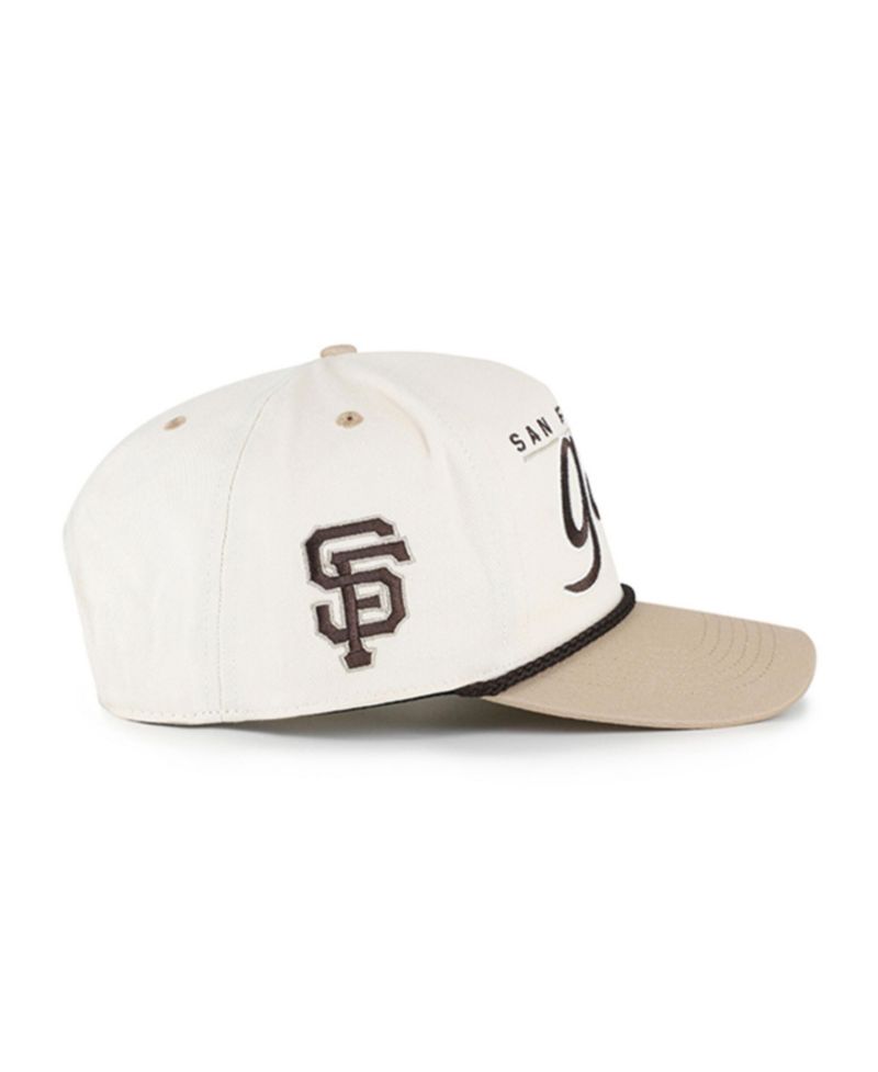 Men's Natural/Tan San Francisco Giants Neutral Terrain Hitch Rope Adjustable Hat