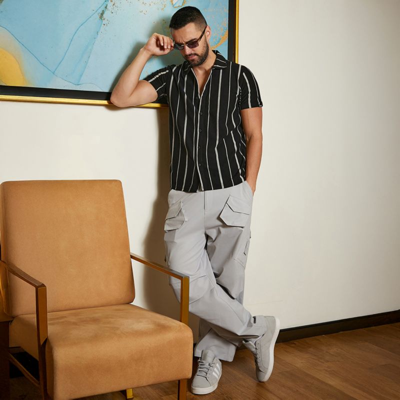 Men's Men Striped Casual Shirts
