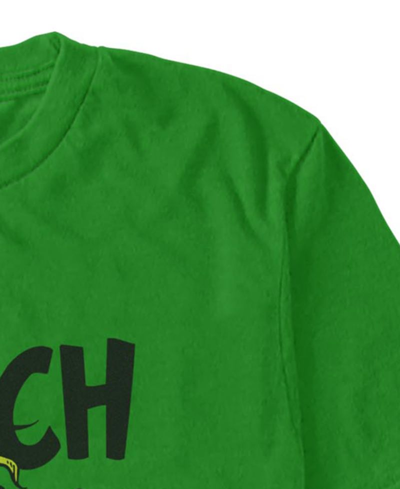 Men's Grinch Graphic Short-Sleeve Crewneck T-Shirt
