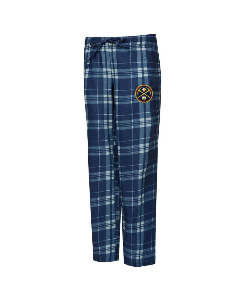 Women's Navy/Heather Gray Denver Nuggets Regulate Tank & Pant Set