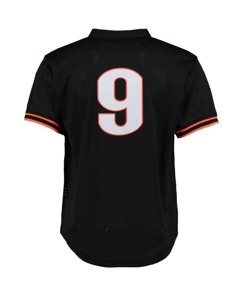 Men's Matt Williams Black San Francisco Giants Cooperstown Mesh Batting Practice Jersey
