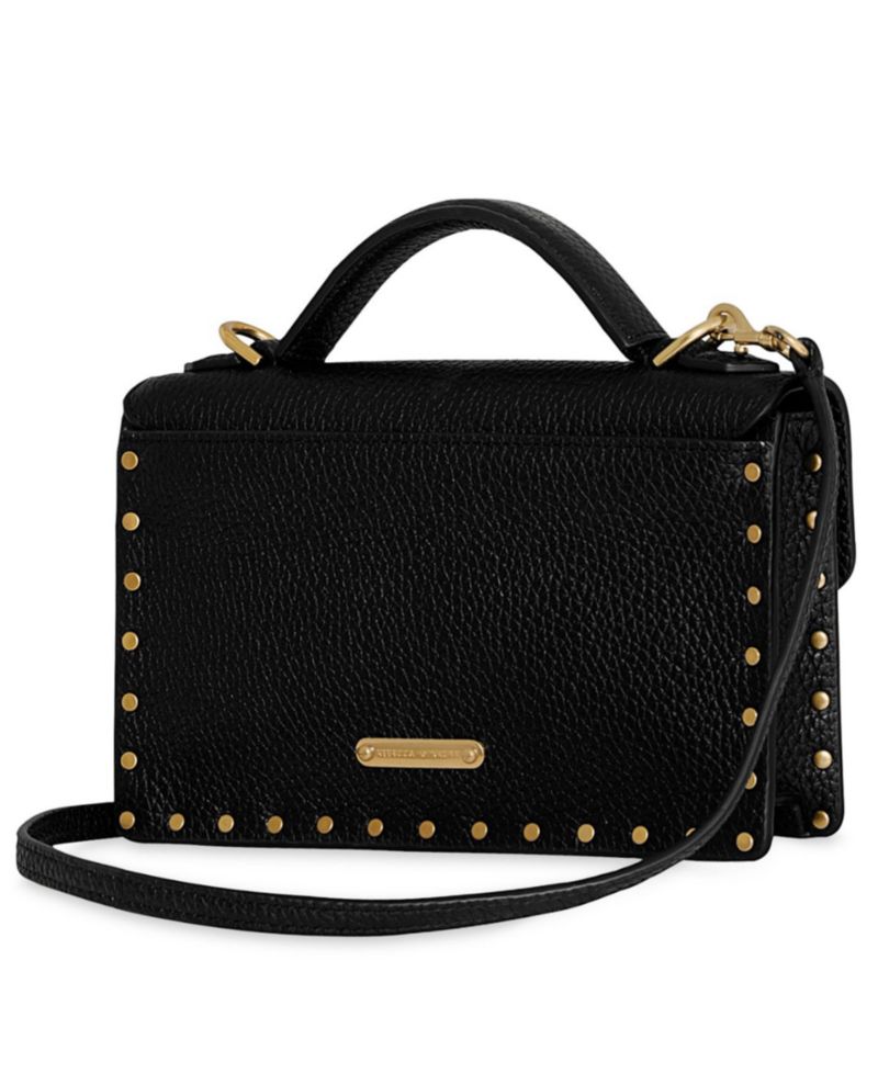 Darren Small Leather Top Handle Satchel Handbag