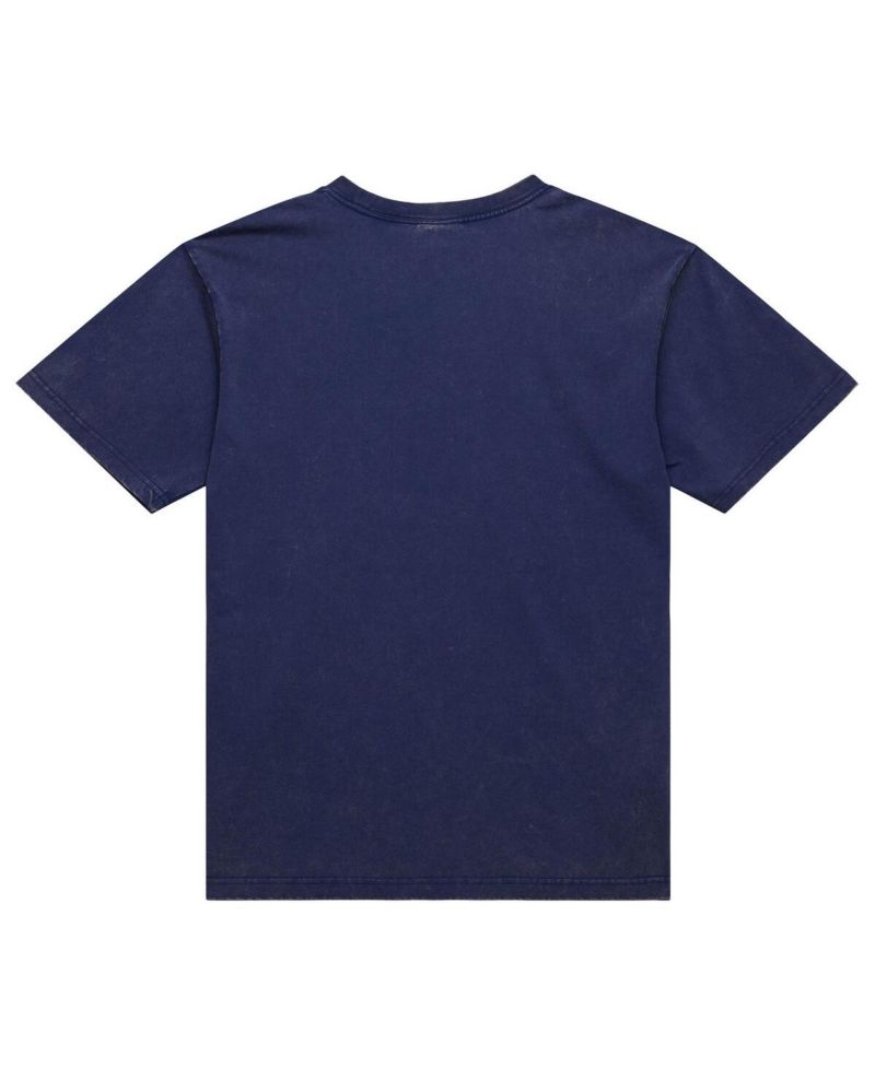 Men's Navy Michigan Wolverines Big & Tall Fade Away Premium T-Shirt