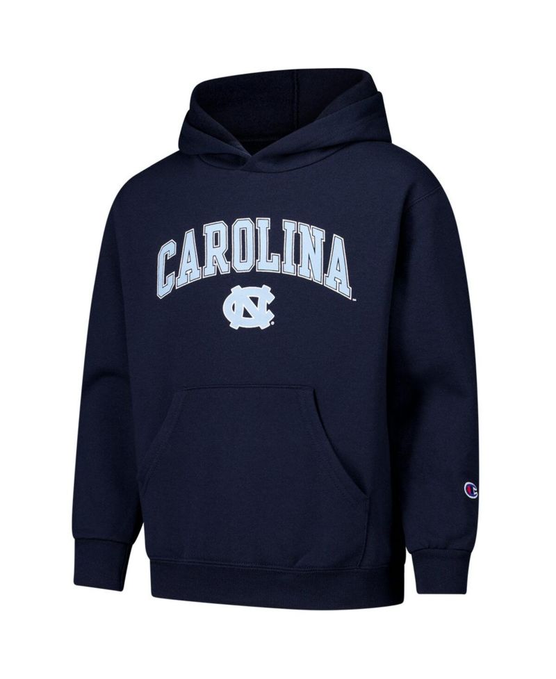 Big Boys and Girls Navy North Carolina Tar Heels Campus Pullover Hoodie