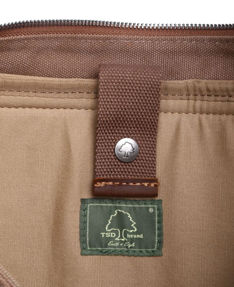 Hudson Canvas Messenger Bag