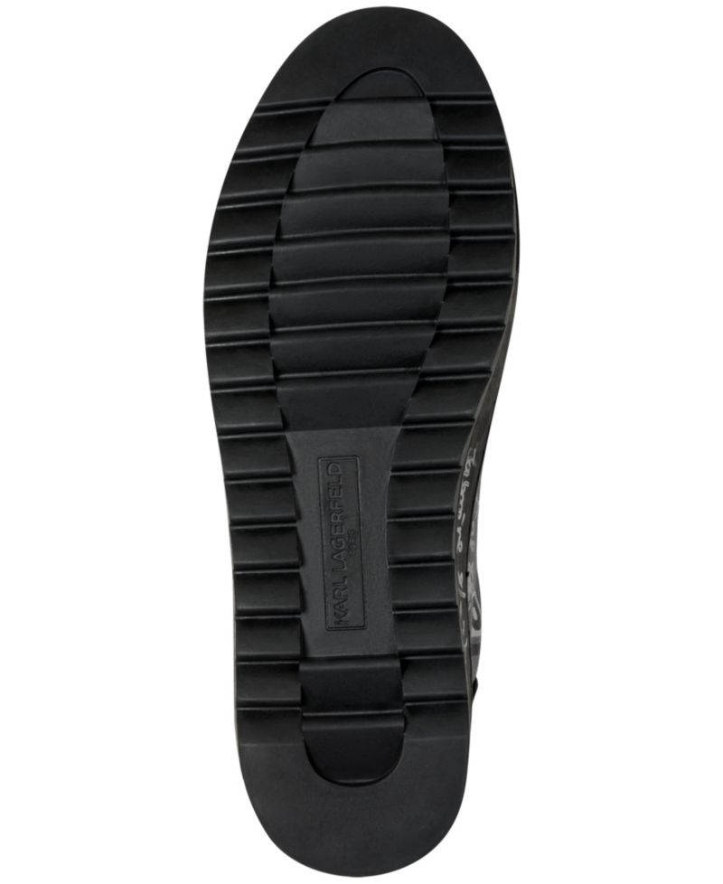 Karl Lagerfeld Men's Michel Logo Lace-Up Sneakers