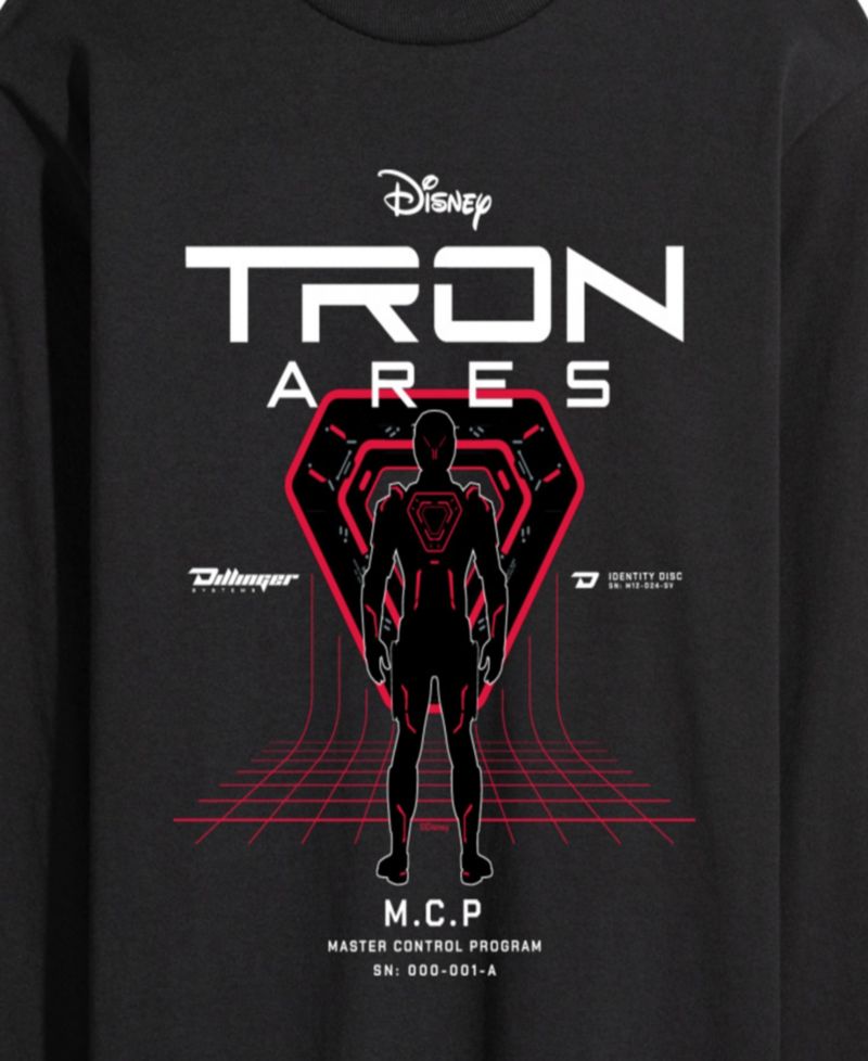 Men's TRON: Ares Master Control Program Long-Sleeve Graphic T-Shirt