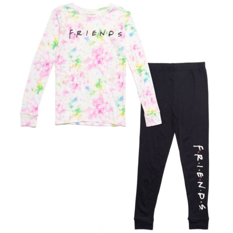 Girls Pajama Shirt and Pants Sleep Set