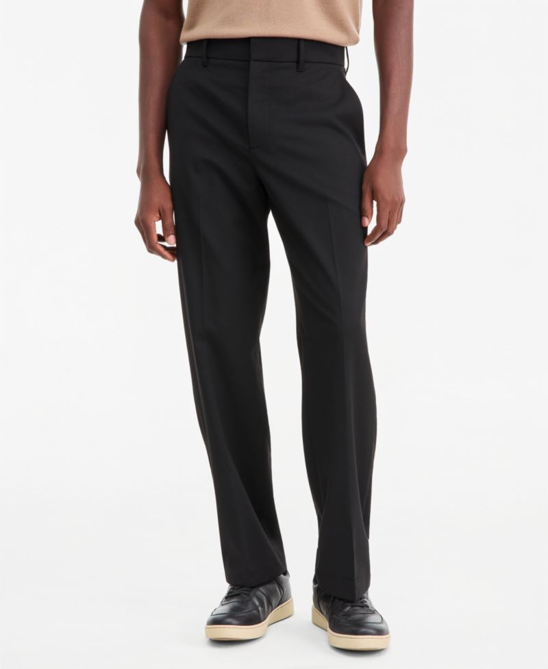 Men's Modern Fit Straight Leg Dress Pants