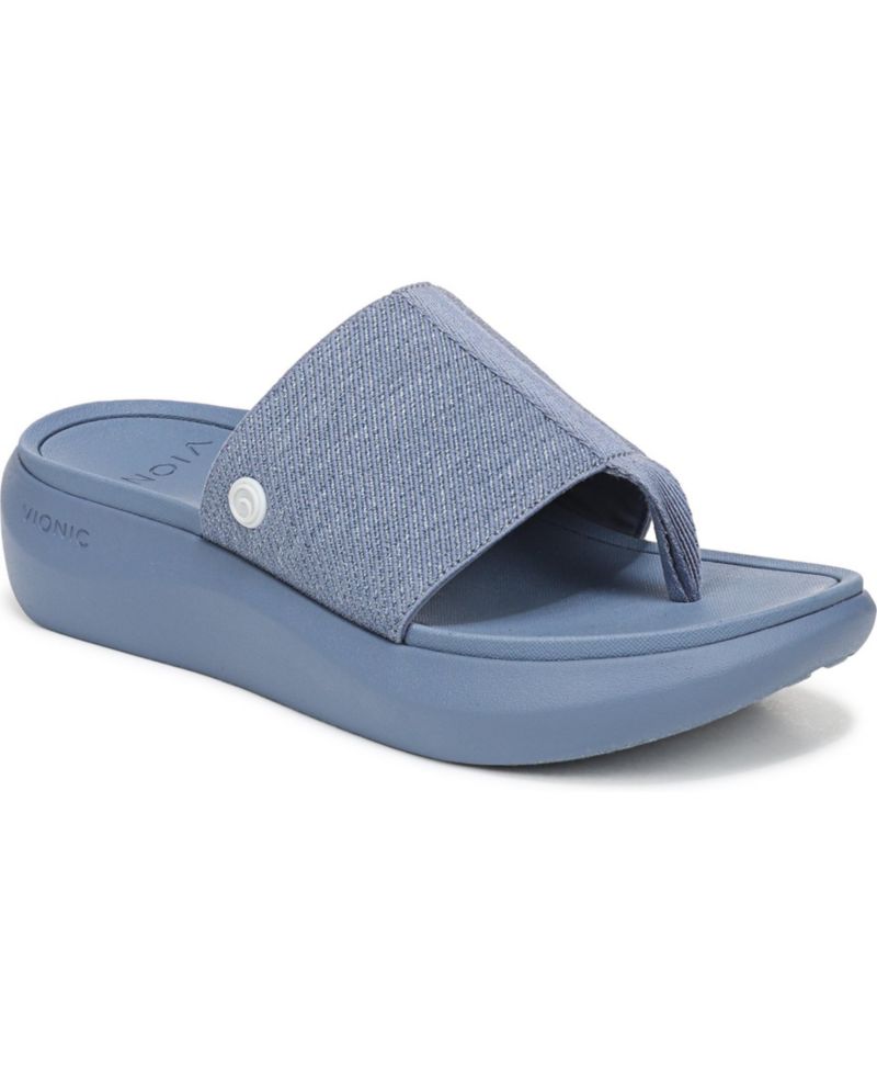 Womens Aqua Thong Sandals