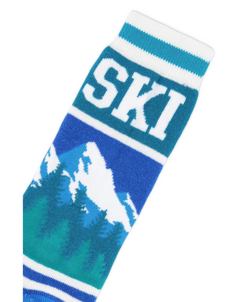 Boys' 4-20 Merino-Wool Blend Ski Socks