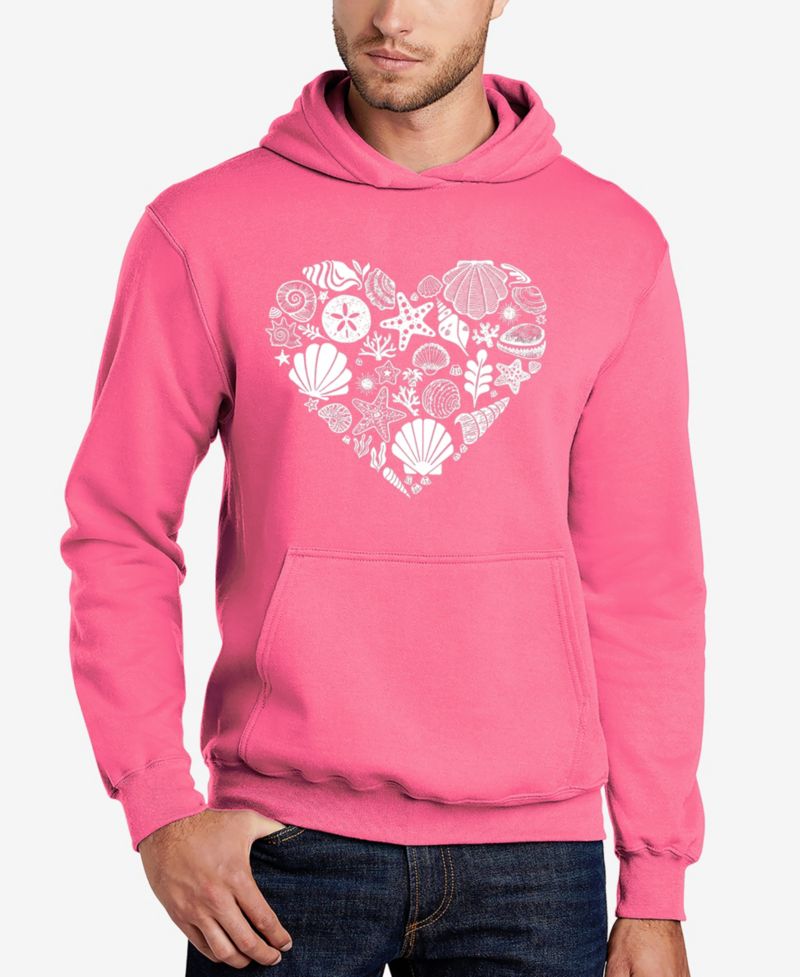 Sea Shells - Men's Word Art Hooded Sweatshirt