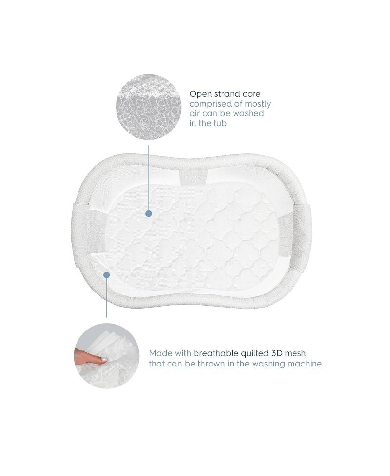Baby Dreamweave Breathable Bassinest Replacement Pad