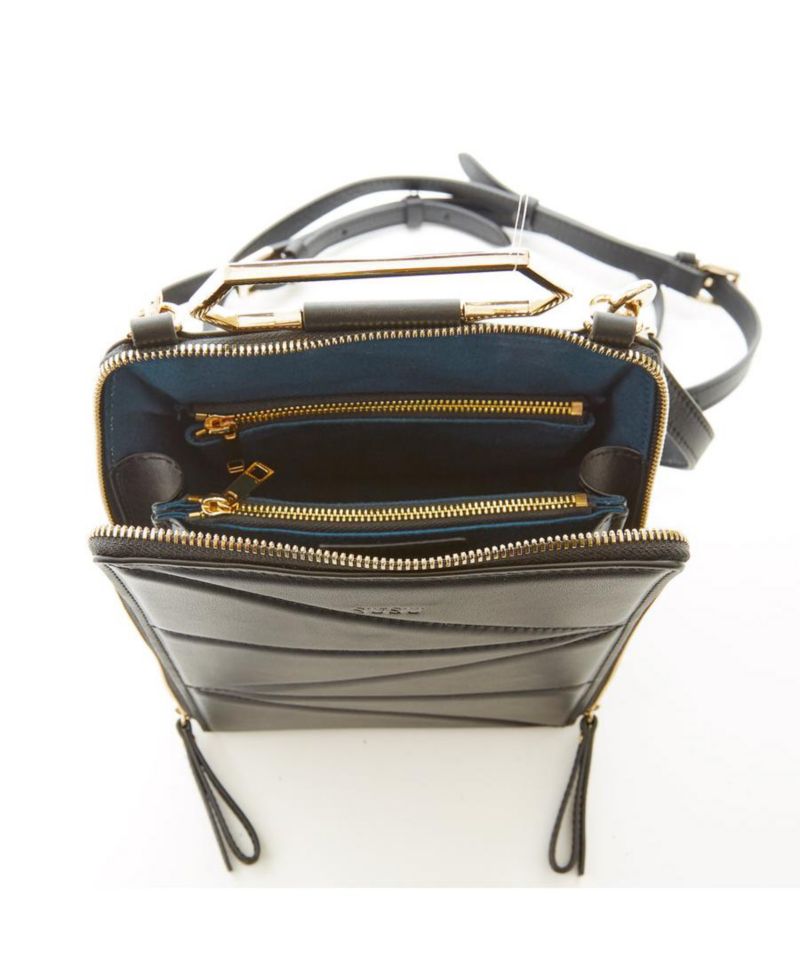 Black Leather Backpack Purse for Women Convertible Crossbody Bag, Classic Top Handle Handbag Stylish Quite Luxury Everyday Bag