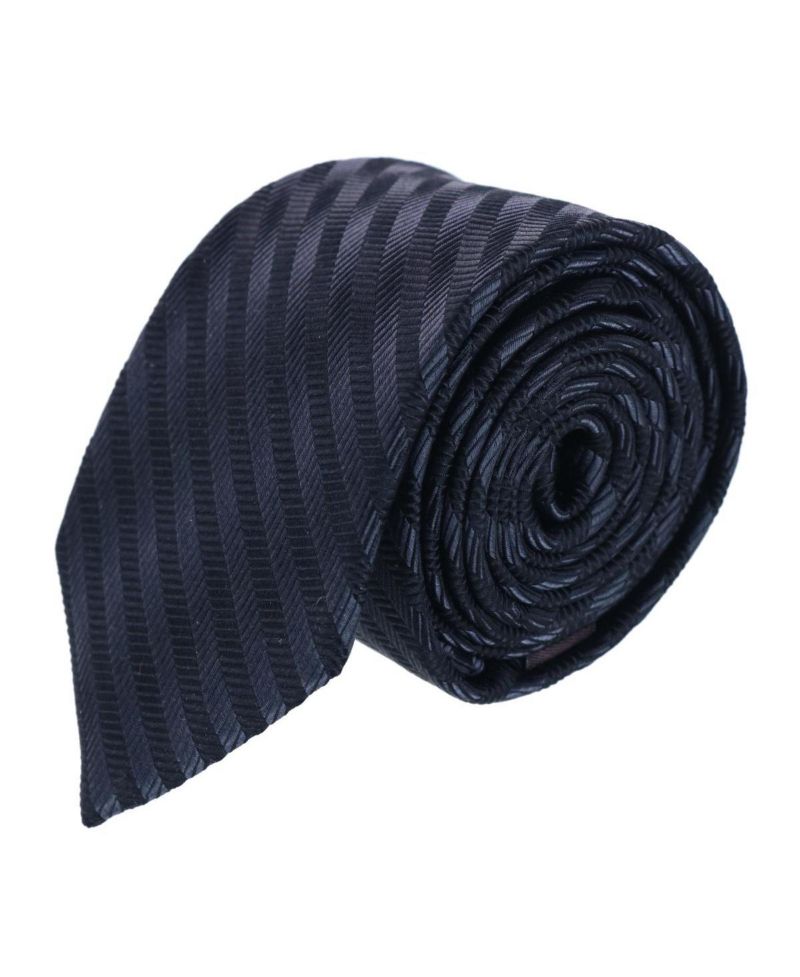 Men's Nathanial Regal Patterned Diagonal Line Silk Business Necktie