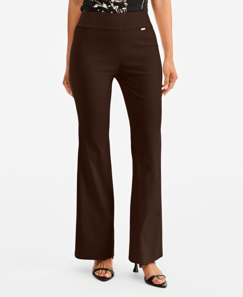 Petite High-Rise Flare Pants