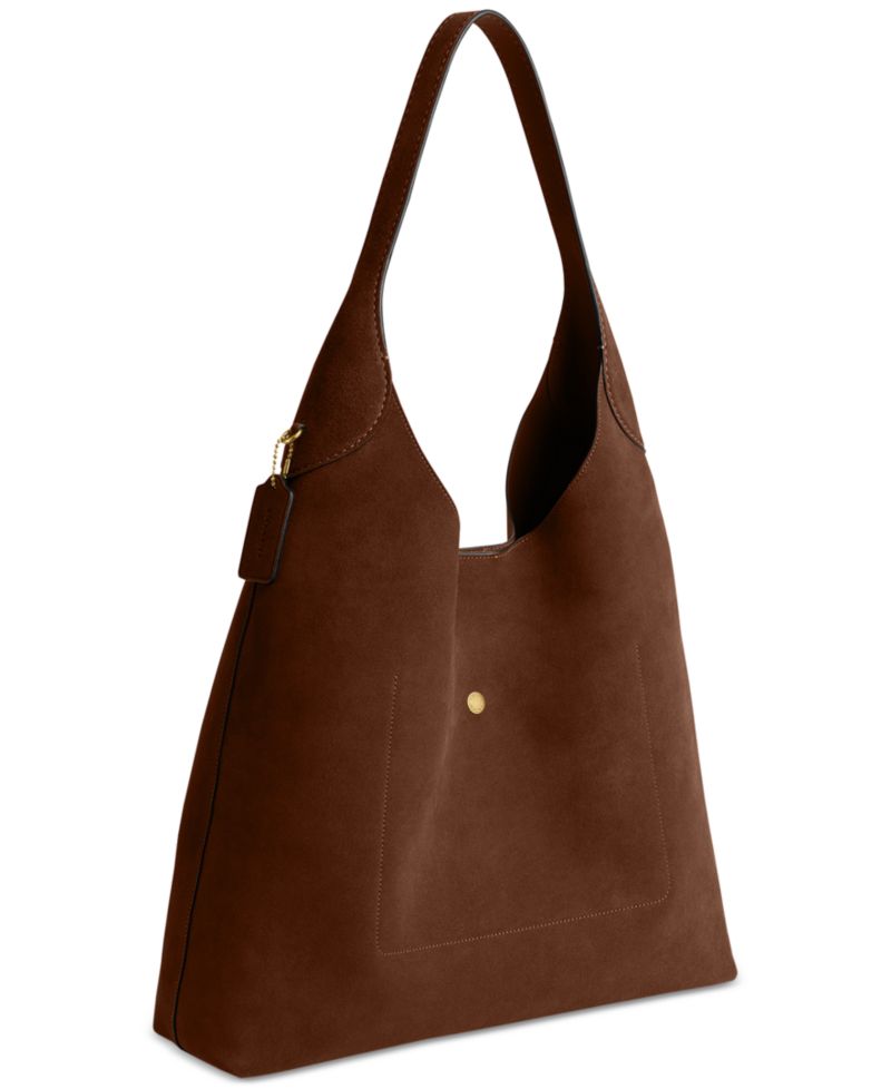Brooklyn Extra-Large Suede Shoulder Bag 39