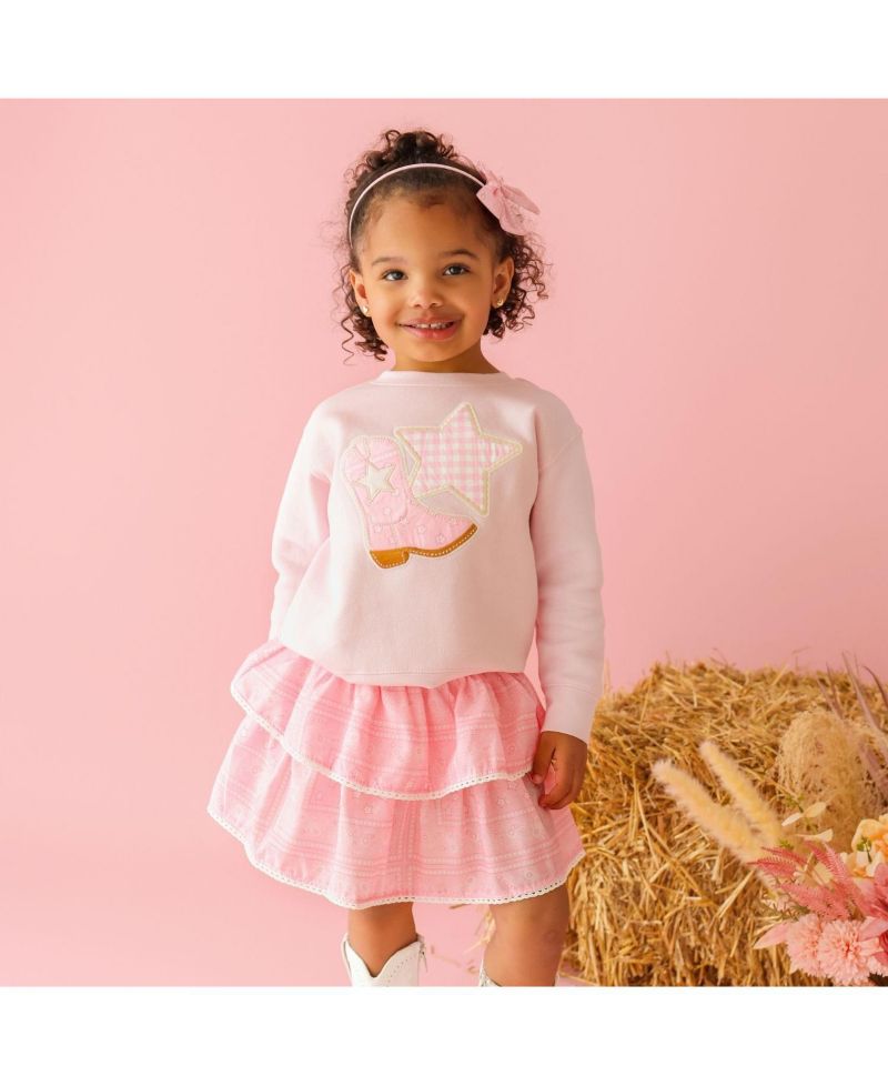 Little Girls Bandana Western Skirts