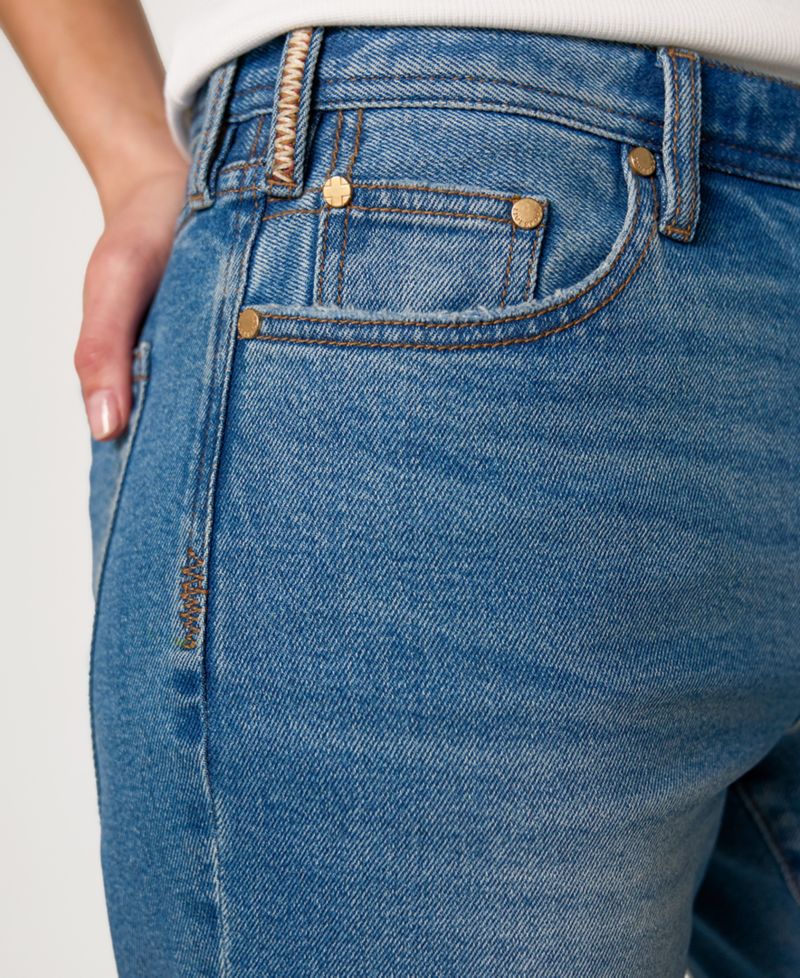 Women's Sloane Slouchy Girlfriend Cuffed Jeans