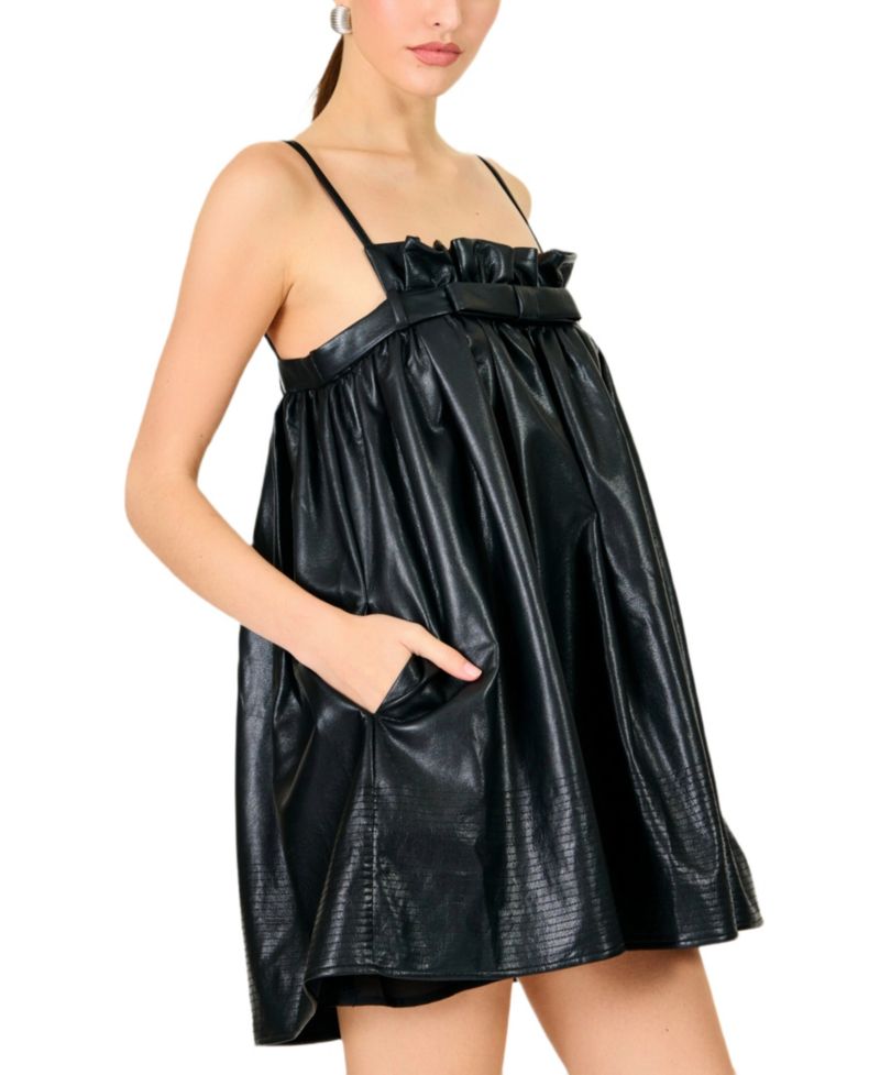 Women's Noir Sleeveless Mini Dress