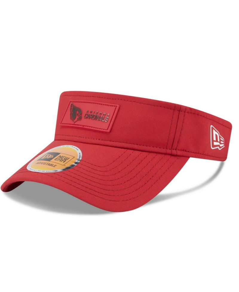 Men's Cardinal Arizona Cardinals 2025 Sideline Visor Hat