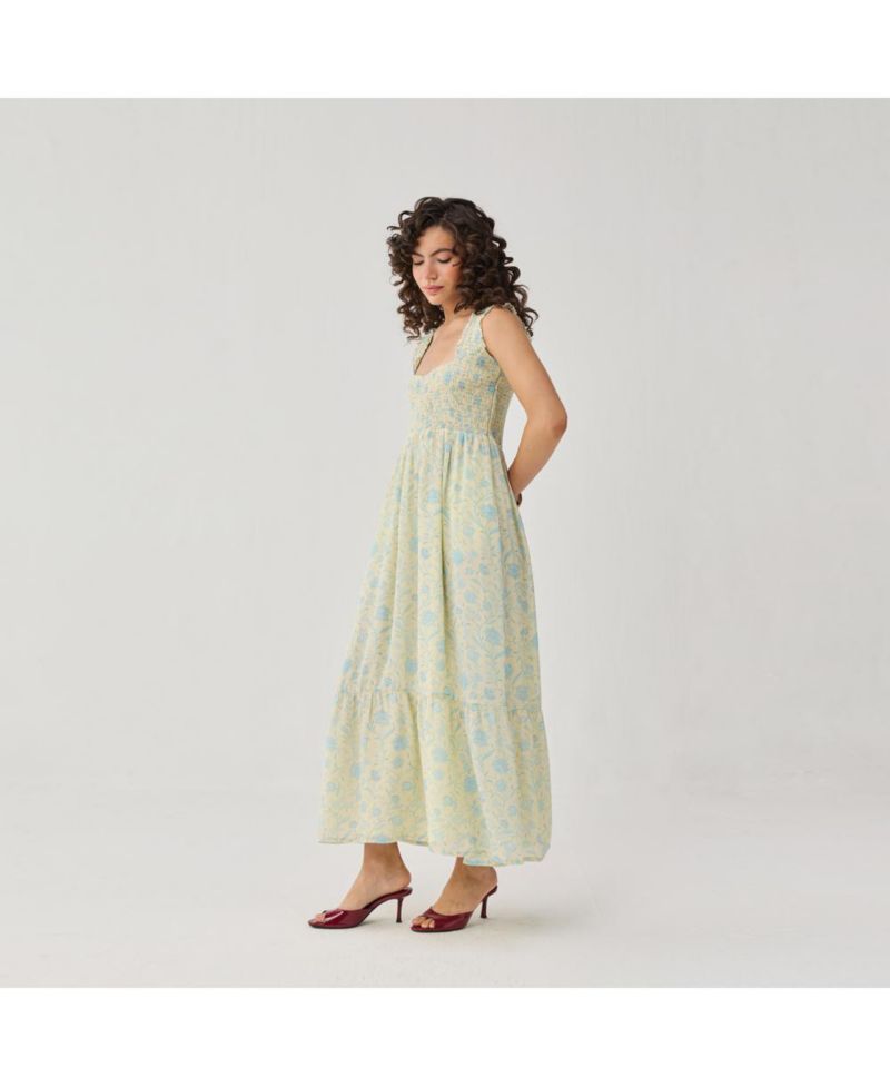 Women's Smocked Maxi Dress