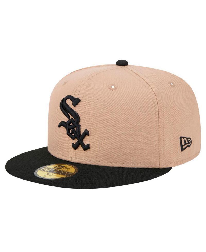 Men's Khaki Chicago White Sox 59FIFTY Fitted Hat