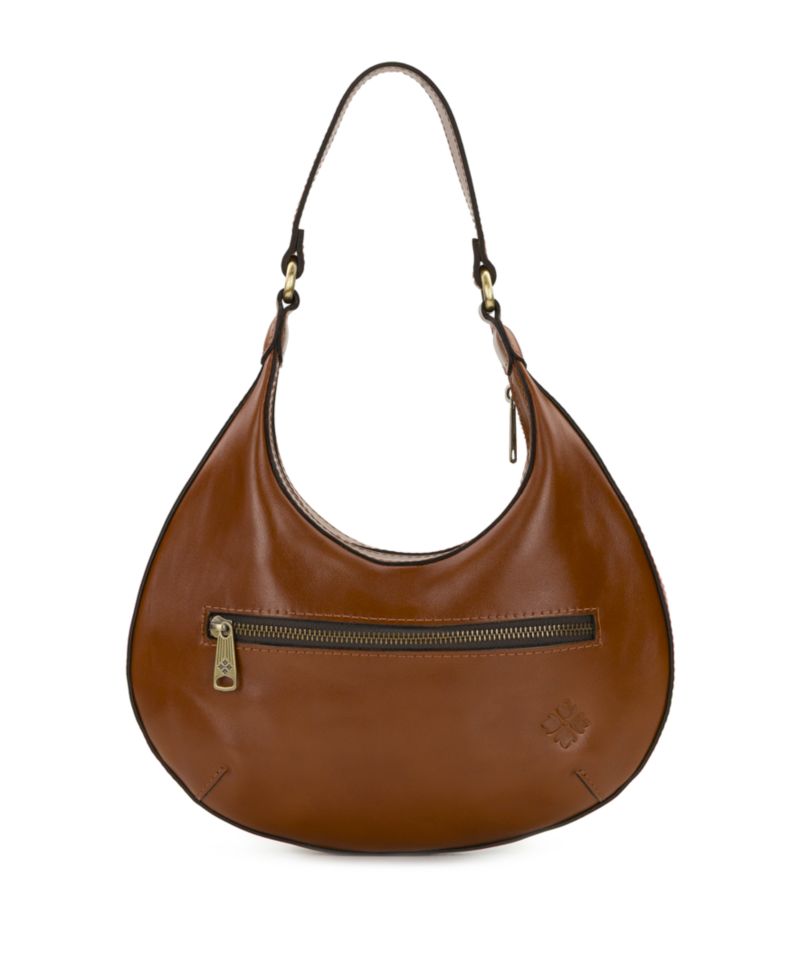 Coco Small Fine Weave Crescent Hobo Bag