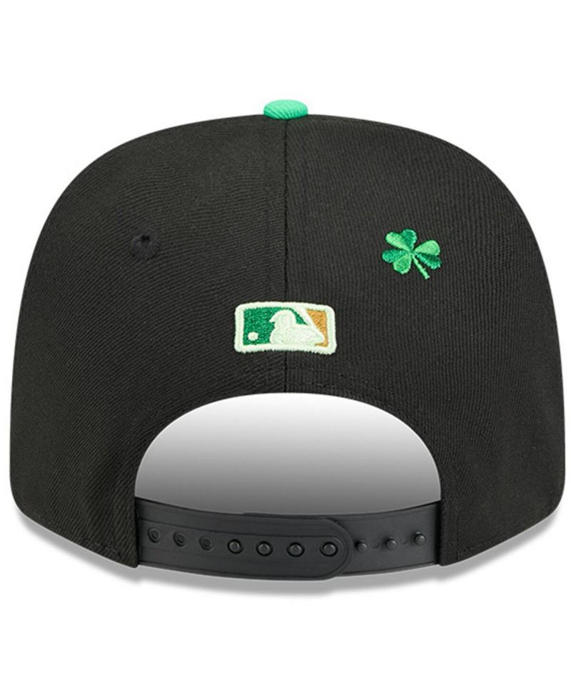 Men's Black Houston Astros 2026 St. Patrick's Day 9SEVENTY Adjustable Hat