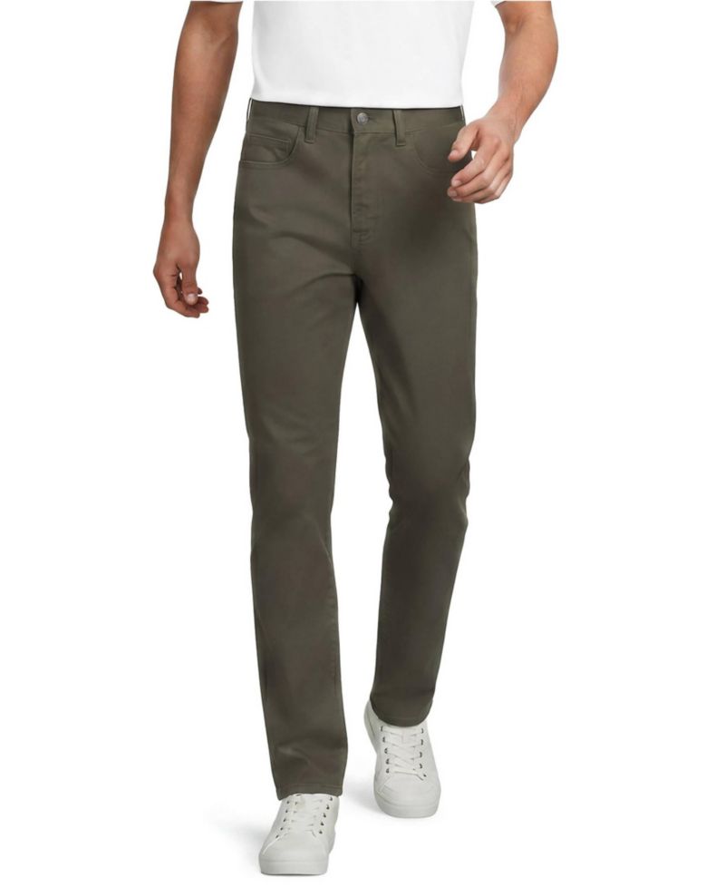 Men's Travel Kit Straight-Fit Comfort-Waist Stretch Pant