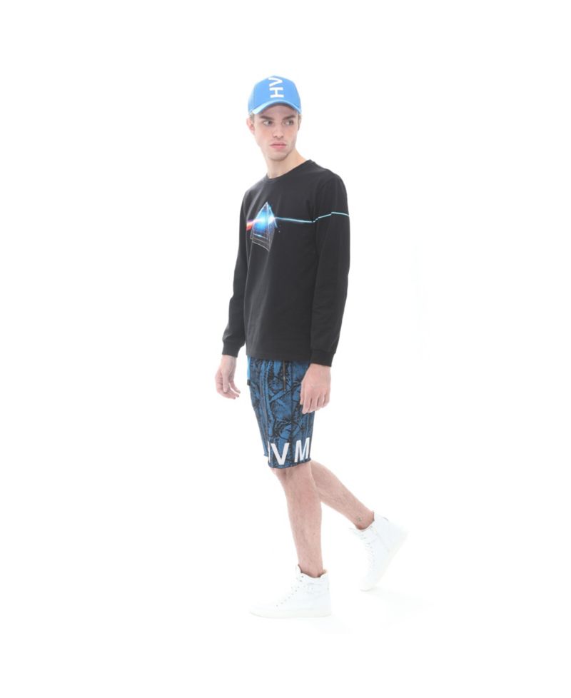 Men's French Terry Sweatshort In Crinkle